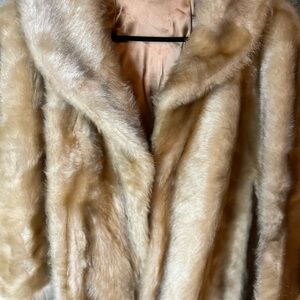 Sears Women's Teddy Cape Jacket in Cream